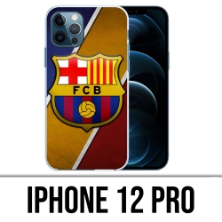 Coque iPhone 12 Pro - Football Fc Barcelona