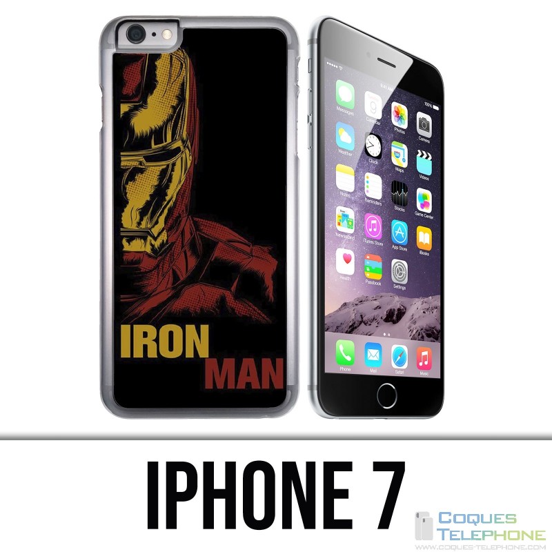 Custodia per iPhone 7 - Iron Man Comics