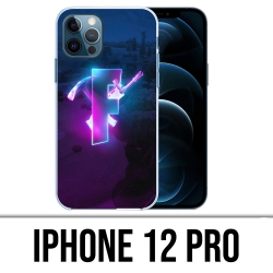 Coque iPhone 12 Pro - Fortnite Logo Glow
