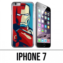 IPhone 7 Hülle - Iron Man Design Poster