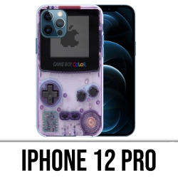 Custodia per iPhone 12 Pro - Game Boy Color Purple