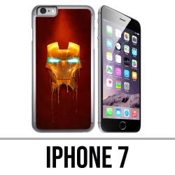 Custodia per iPhone 7 - Iron Man Gold