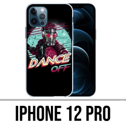 Coque iPhone 12 Pro - Gardiens Galaxie Star Lord Dance