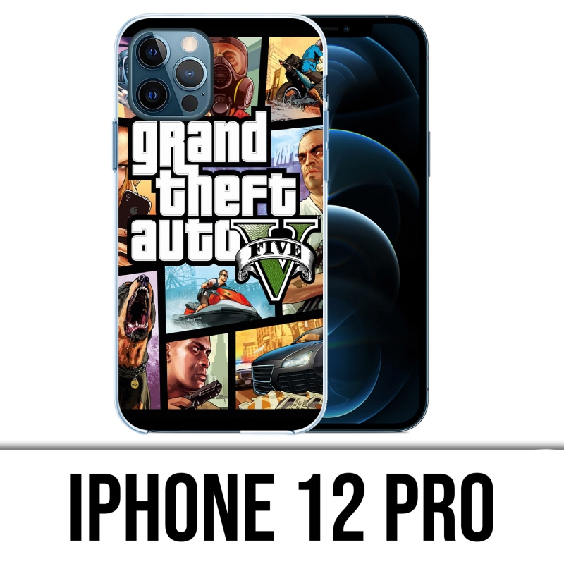 GTA 5 GRAND TEFT AUTO iPhone 12 Pro Case Cover