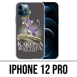 Custodia per iPhone 12 Pro - Hakuna Rattata Pokémon Re Leone