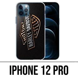 Coque iPhone 12 Pro - Harley Davidson Logo
