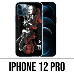 Coque iPhone 12 Pro - Harley Queen Carte