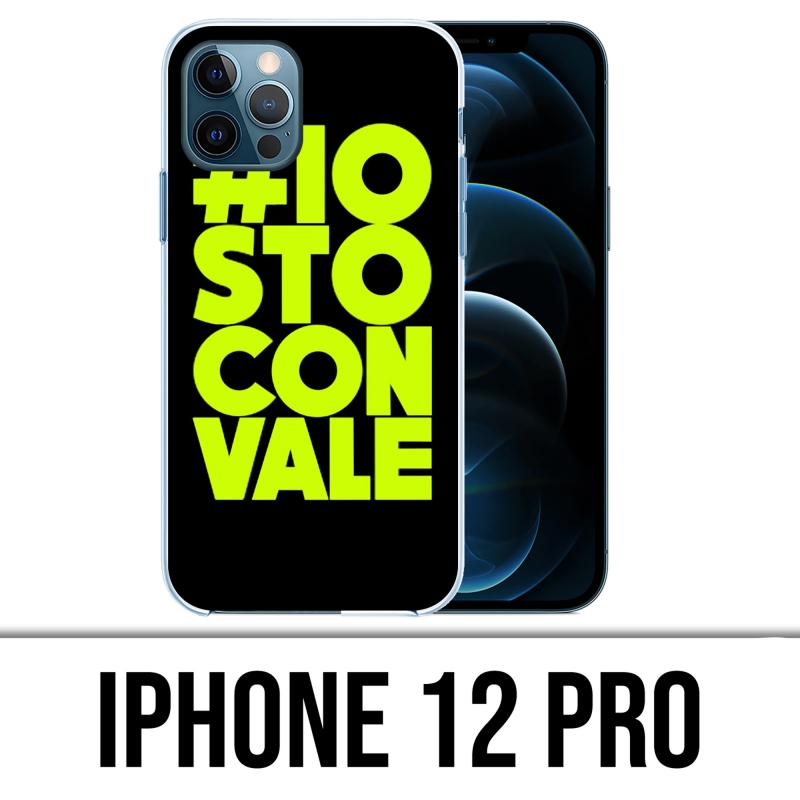Funda para iPhone 12 Pro - Io Sto Con Vale Motogp Valentino Rossi