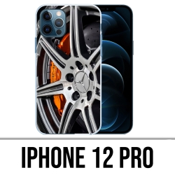 Custodia per iPhone 12 Pro - Cerchio Mercedes Amg
