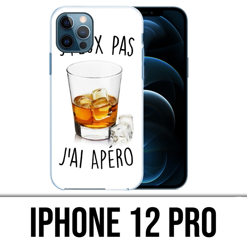 Coque iPhone 12 Pro - Jpeux Pas Apéro