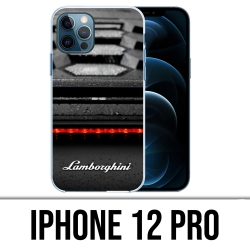 Coque iPhone 12 Pro - Lamborghini Emblème