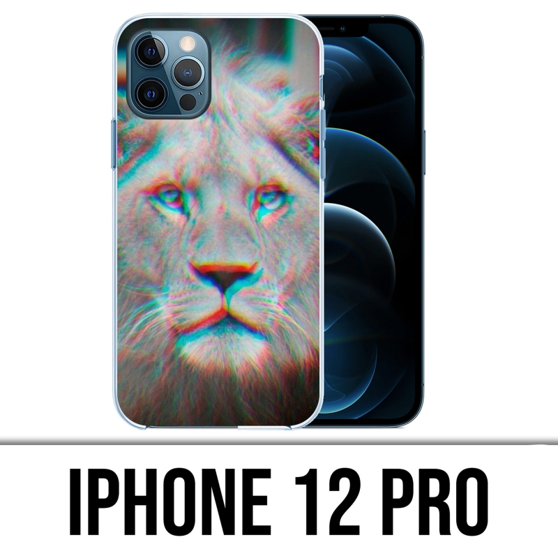 Custodia per iPhone 12 Pro - Leone 3D