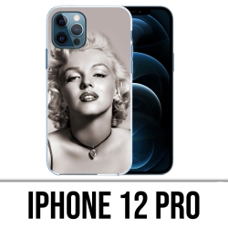 Coque iPhone 12 Pro - Marilyn Monroe