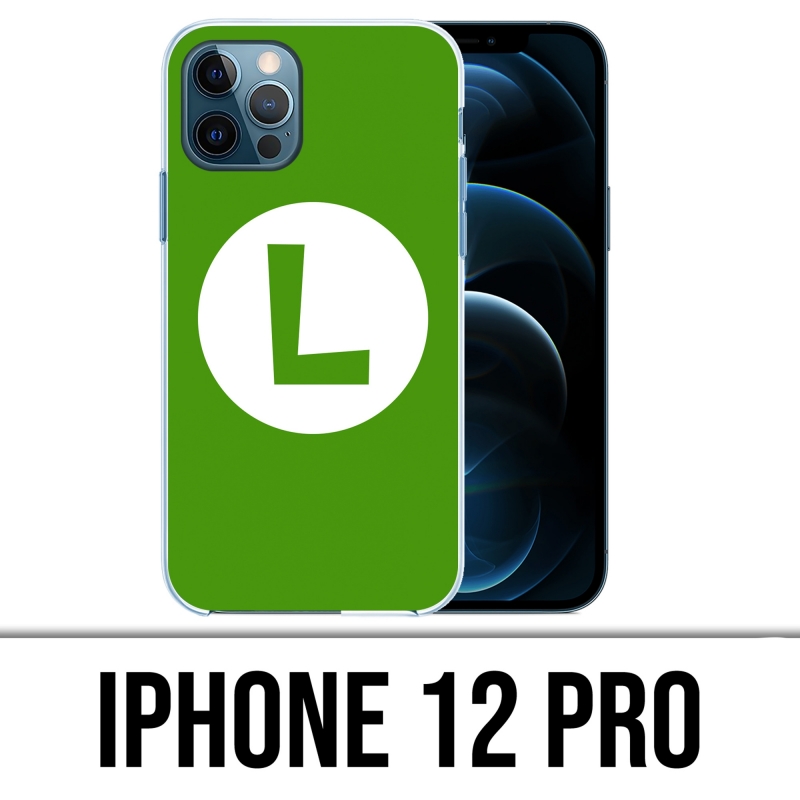 Custodia per iPhone 12 Pro - Mario Logo Luigi