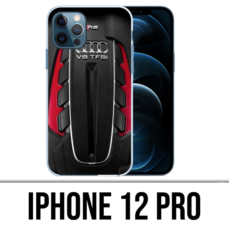 Custodia per iPhone 12 Pro - Motore Audi V8