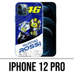 Custodia per iPhone 12 Pro - Motogp Rossi Cartoon 2
