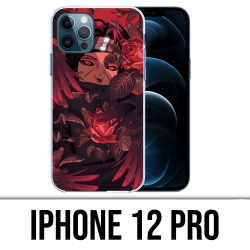 Custodia per iPhone 12 Pro - Naruto-Itachi-Roses