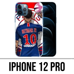 Funda para iPhone 12 Pro - Neymar Psg Cartoon