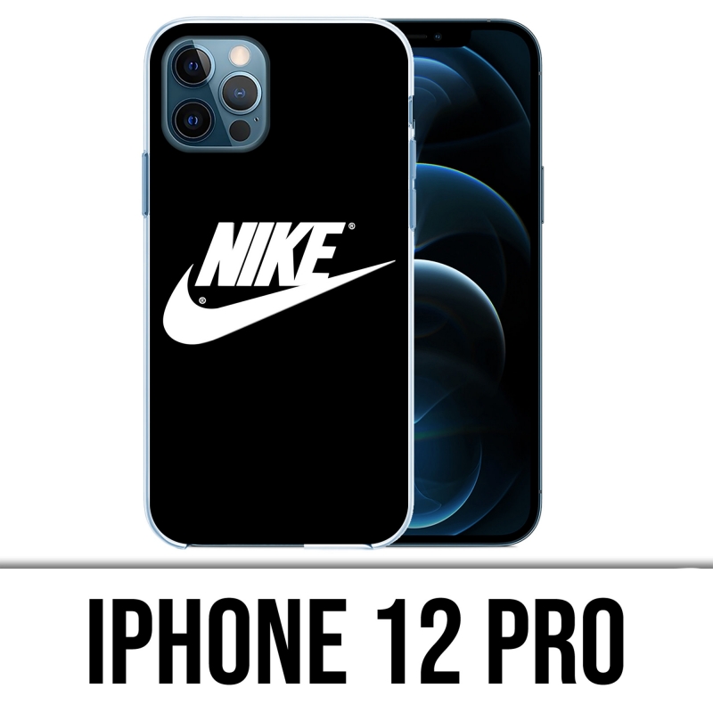 estoy de acuerdo espalda Cerveza Funda Para iPhone 12 Pro - Nike Logo Noir