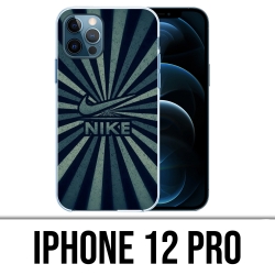Custodia per iPhone 12 Pro - Logo Nike Vintage