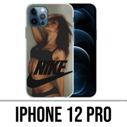 Coque iPhone 12 Pro - Nike Woman