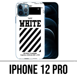 Coque iPhone 12 Pro - Off White Blanc
