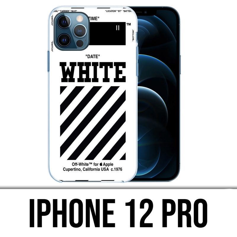 Iphone 12 Pro Case Off White White