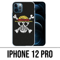 Custodia per iPhone 12 Pro - One Piece Logo Name