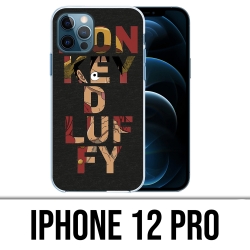 Coque iPhone 12 Pro - One Piece Monkey D Luffy