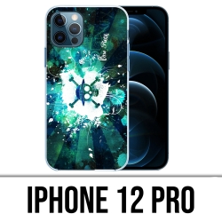 Funda para iPhone 12 Pro - Verde neón de una pieza