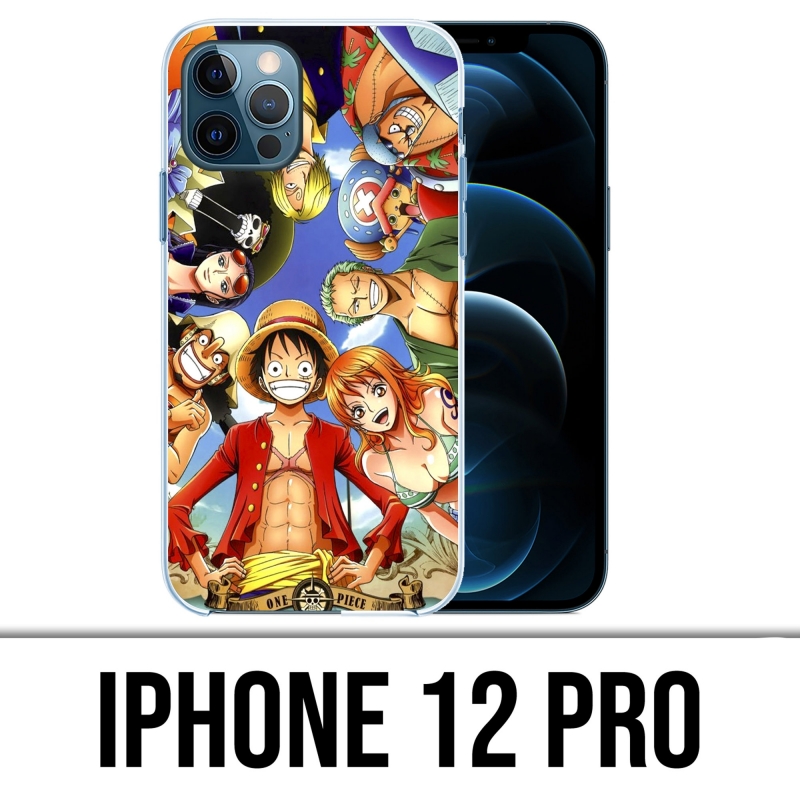 Coque iPhone 12 Pro - One Piece Personnages