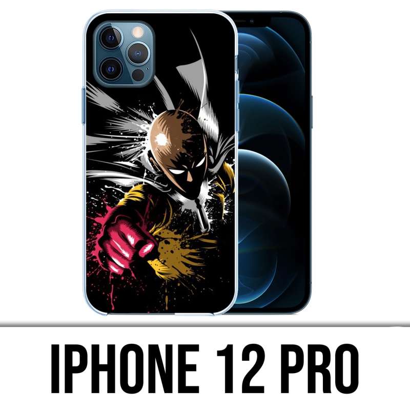 Funda para iPhone 12 Pro - One-Punch-Man-Splash