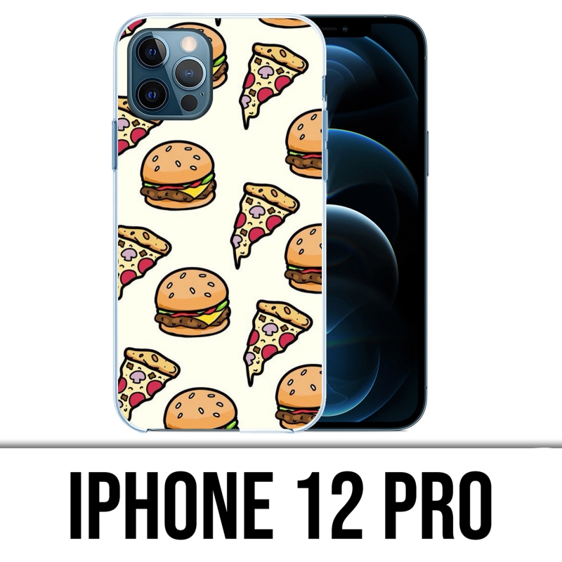 Custodia per iPhone 12 Pro - Pizza Burger