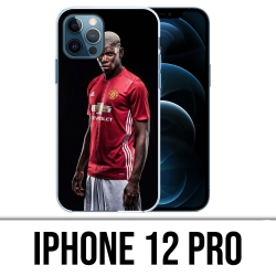 Coque iPhone 12 Pro - Pogba Manchester