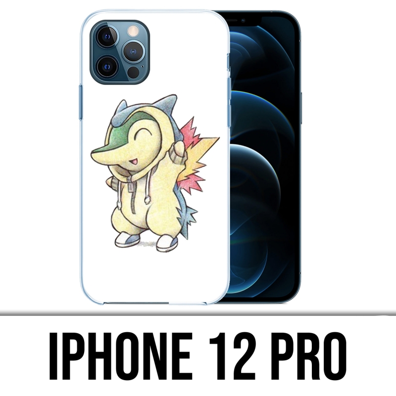 Coque iPhone 12 Pro - Pokémon Bébé Héricendre