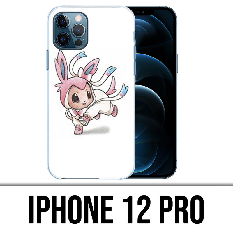 Coque iPhone 12 Pro - Pokémon Bébé Nymphali