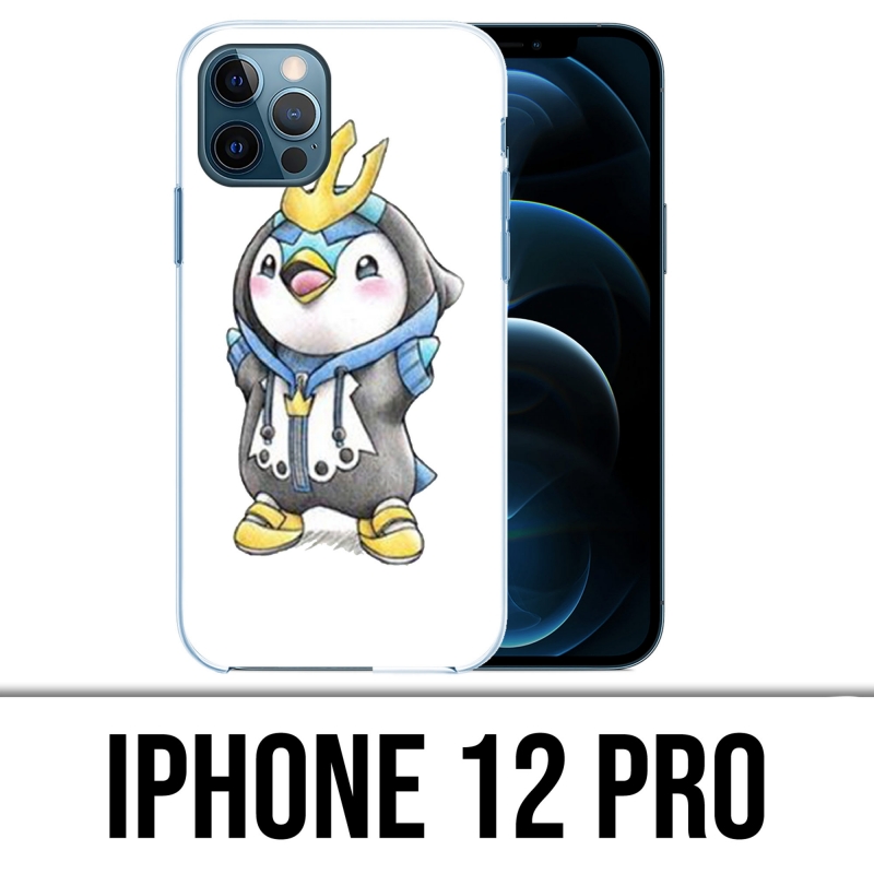 Coque iPhone 12 Pro - Pokémon Bébé Tiplouf