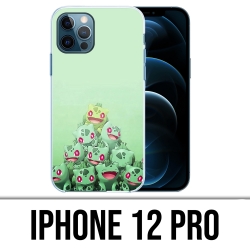 Coque iPhone 12 Pro - Pokémon Montagne Bulbizarre