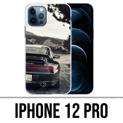 Coque iPhone 12 Pro - Porsche Carrera 4S Vintage