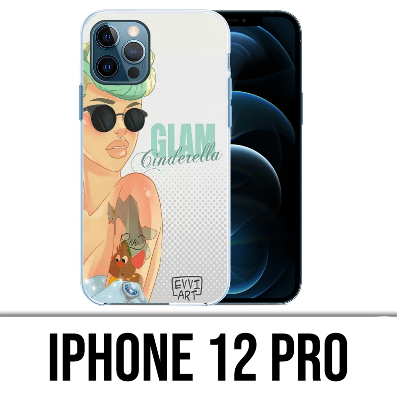 Custodia per iPhone 12 Pro - Princess Cinderella Glam