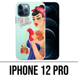 Funda para iPhone 12 Pro - Princesa de Disney Blancanieves Pinup