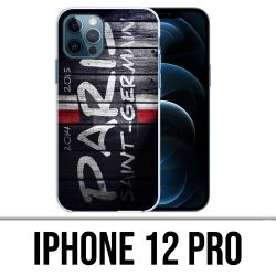 Coque iPhone 12 Pro - Psg Tag Mur