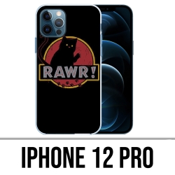 Coque iPhone 12 Pro - Rawr Jurassic Park