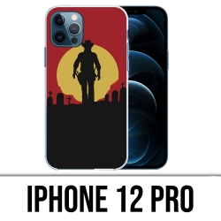 Coque iPhone 12 Pro - Red Dead Redemption Sun