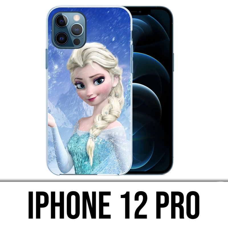 Coque iPhone 12 Pro - Reine Des Neiges Elsa