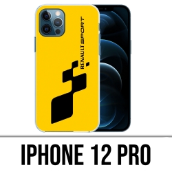 Coque iPhone 12 Pro - Renault Sport Jaune