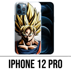 Coque iPhone 12 Pro - Sangoku Mur Dragon Ball Super