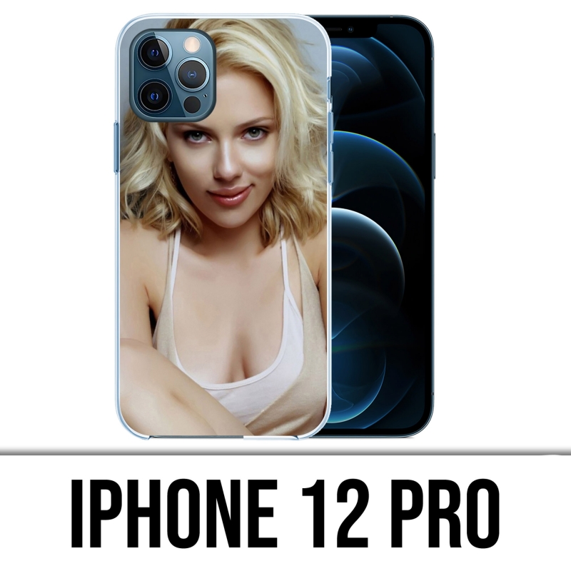 Funda para iPhone 12 Pro - Sexy Scarlett Johansson