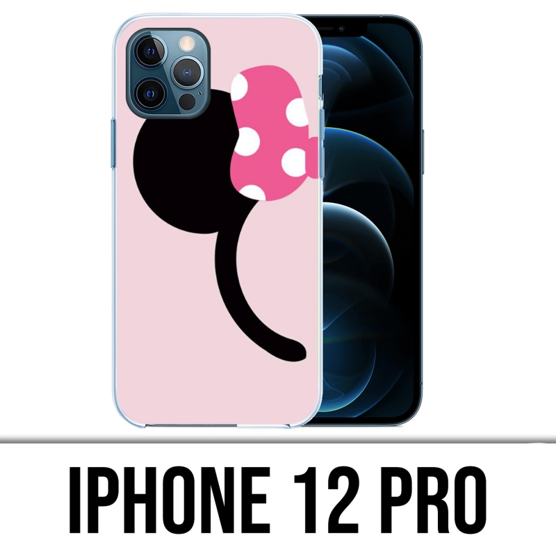 Coque iPhone 12 Pro - Serre Tete Minnie