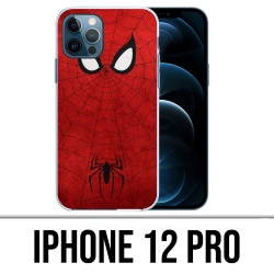 Coque iPhone 12 Pro - Spiderman Art Design